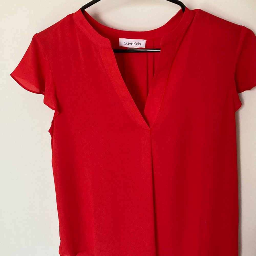 Gorgeous orange blouse